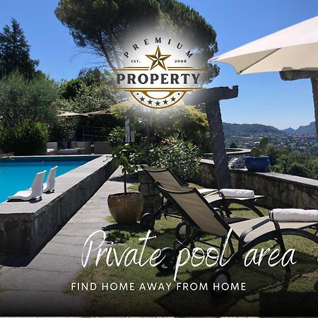 Suite Room With Private Pool Area, Near Como Lake, Private Parking I Villa Dei Leoni Morbio Inferiore Екстер'єр фото